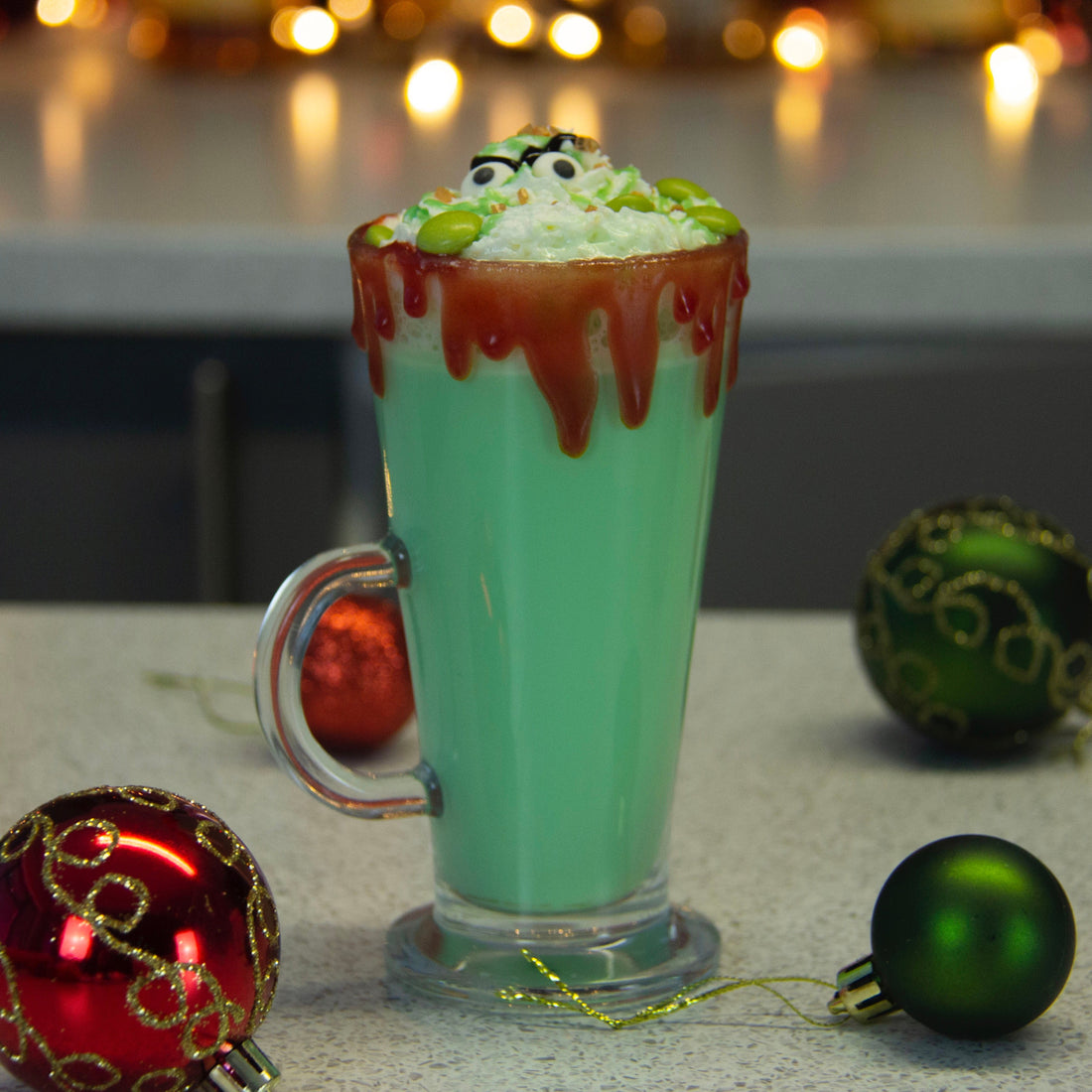 Grinch Hot Chocolate - theskinnyfoodco