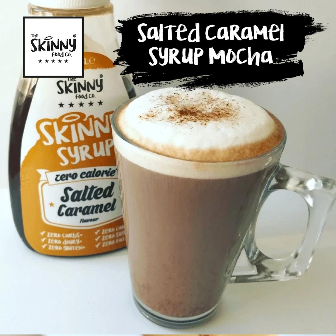 How To Make A Salted Caramel Mocha - theskinnyfoodco