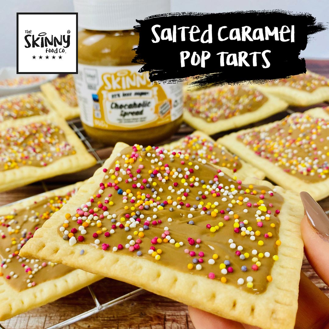 Salted Caramel Pop Tarts - theskinnyfoodco
