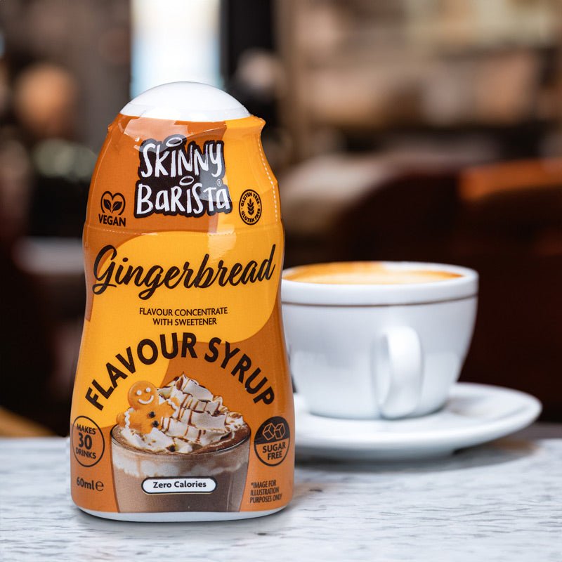 Gingerbread Barista Shot Sugar Free Skinny Coffee Syrup - 60ml - theskinnyfoodco