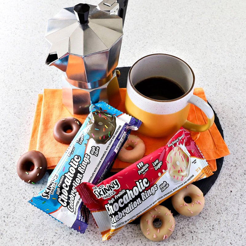 Skinny Chocaholic High Protein Celebration Rings (11g Protein per pack) 37.5g - theskinnyfoodco