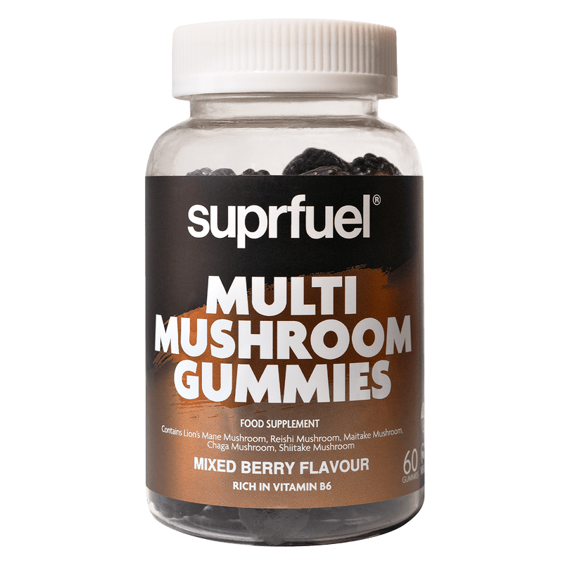 Suprfuel Multi - Mushroom Gummies - theskinnyfoodco
