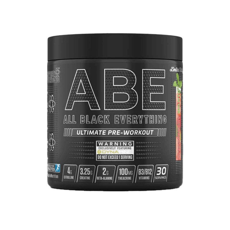 ABE - ALL BLACK EVERYTHING PRE-WORKOUT (12 Flavours) 315g - theskinnyfoodco