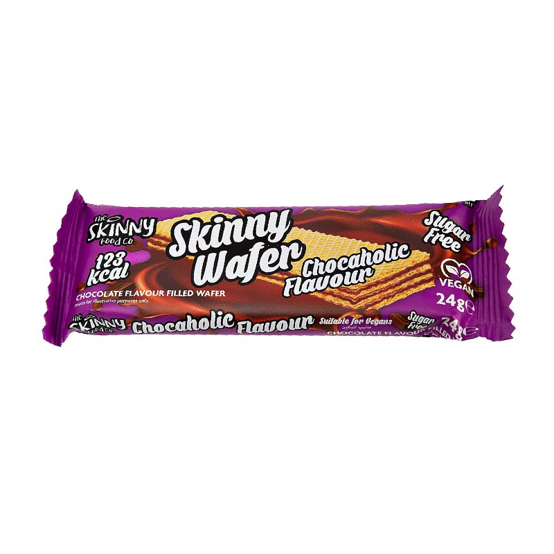 Chocaholic Skinny Wafer 24g - theskinnyfoodco