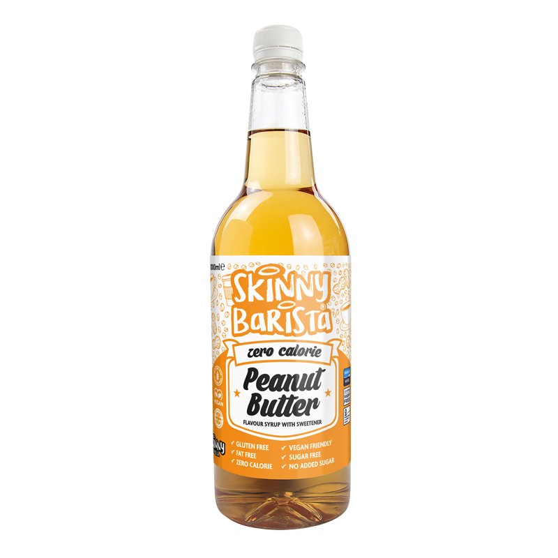 Peanut Butter Coffee Syrup Skinny Syrup Peanut Butter theskinnyfoodco
