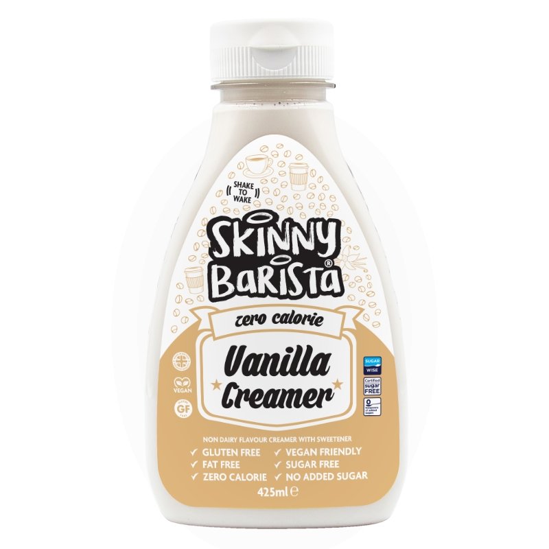 Vanilla Coffee Creamer- Sugar Free Non-Dairy Skinny - 425ml - theskinnyfoodco