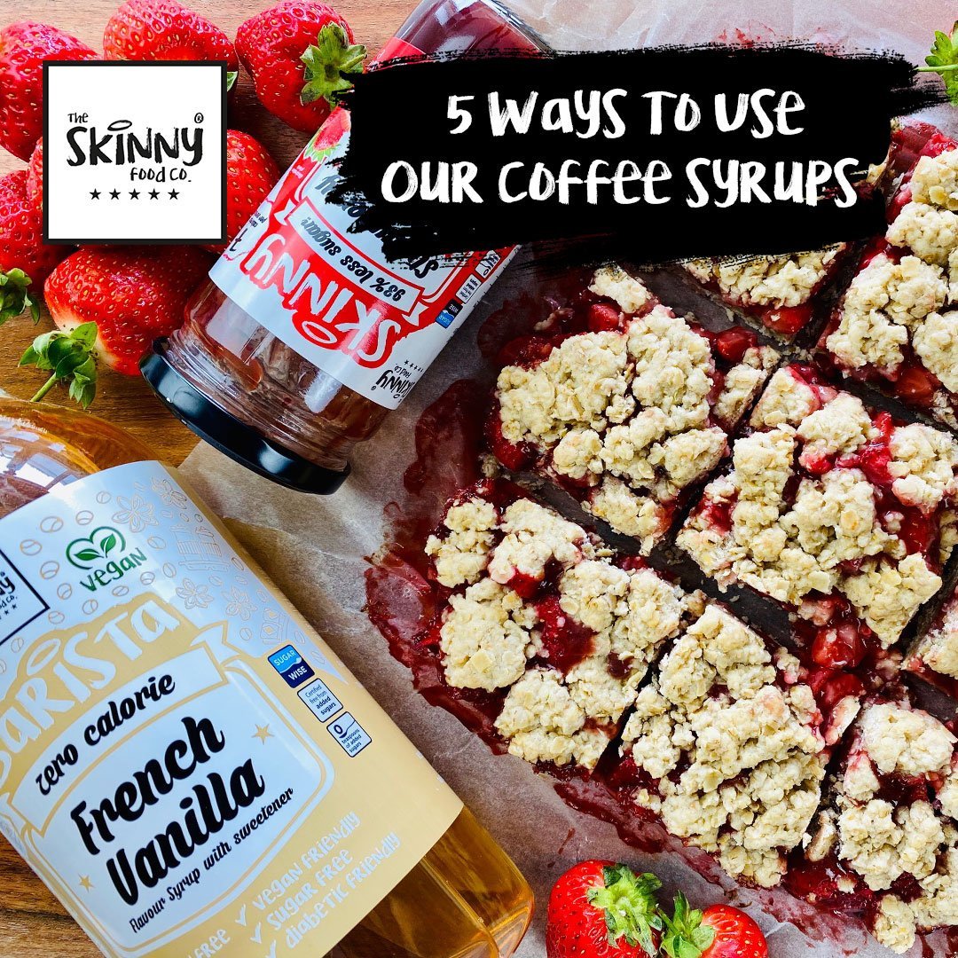 5 kreativa sätt att använda våra kaffebarista-siraper - theskinnyfoodco