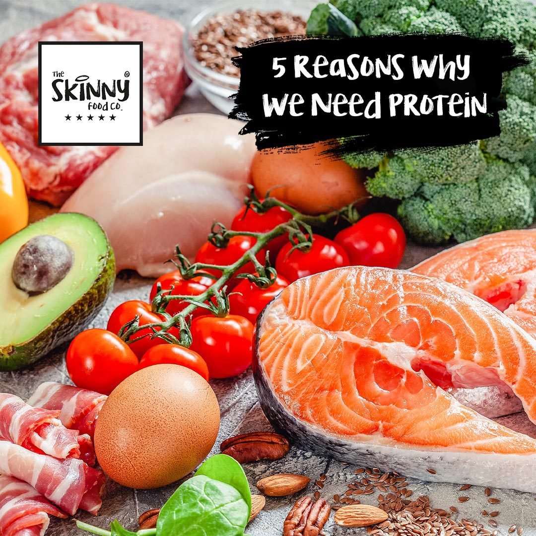 5 причини защо се нуждаем от протеин - theskinnyfoodco
