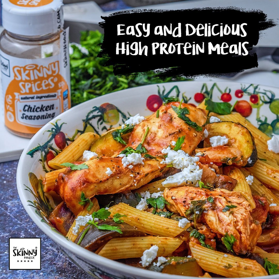 Easy and Delicious High Protein Meals Throughout The Day - theskinnyfoodco