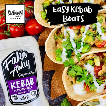 Einfache Kebab-Boote – theskinnyfoodco
