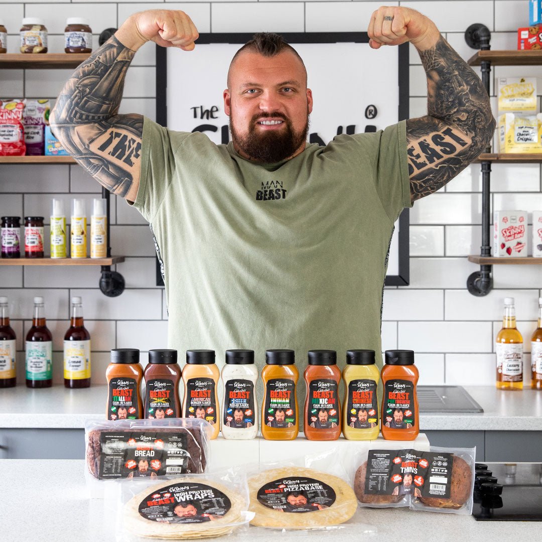 Eddie Hall officially partners with The Skinny Food Co to bring you the 'BEAST' Range - theskinnyfoodco