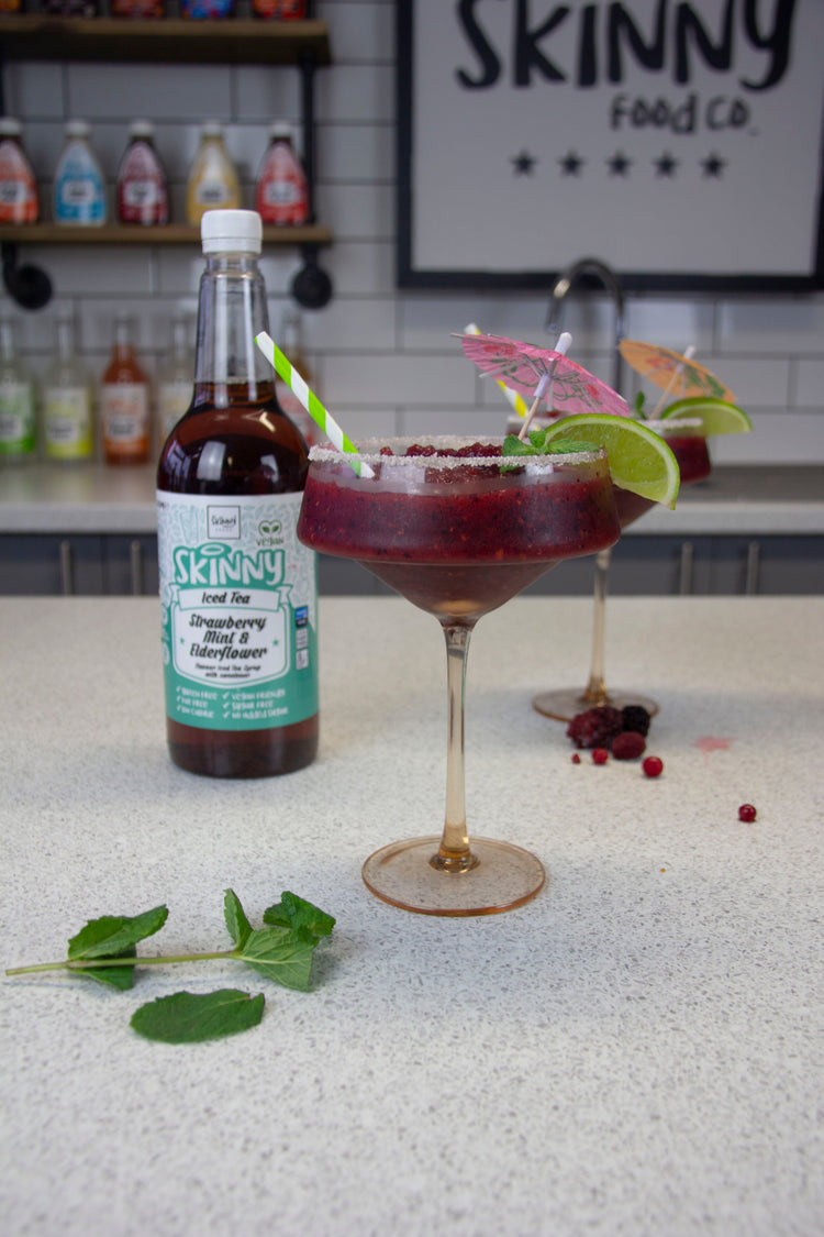 Frozen Strawberry Daiquiri Recipe The Skinny Food Co theskinnyfoodco