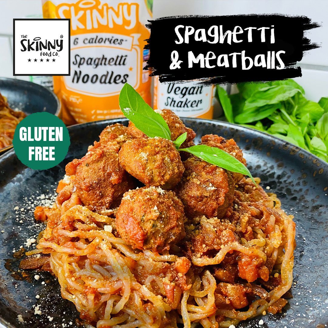 Špageti in mesne kroglice brez glutena - theskinnyfoodco