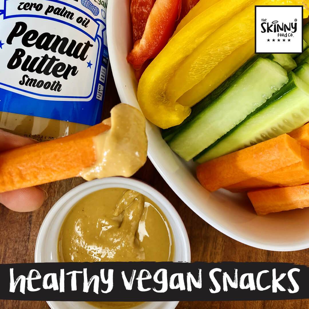 Snacks veganos saludables - theskinnyfoodco