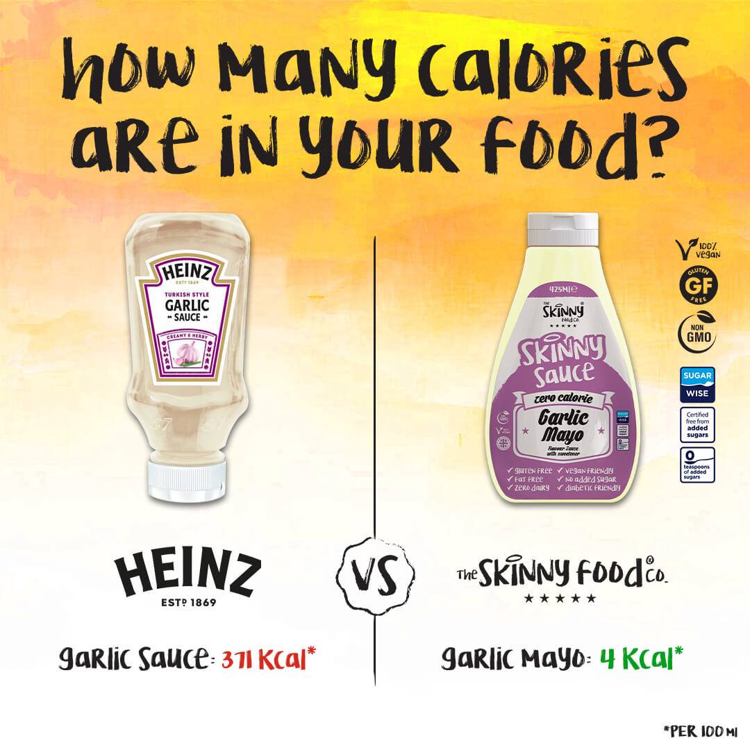 How does our Mayonnaise Compare? - theskinnyfoodco