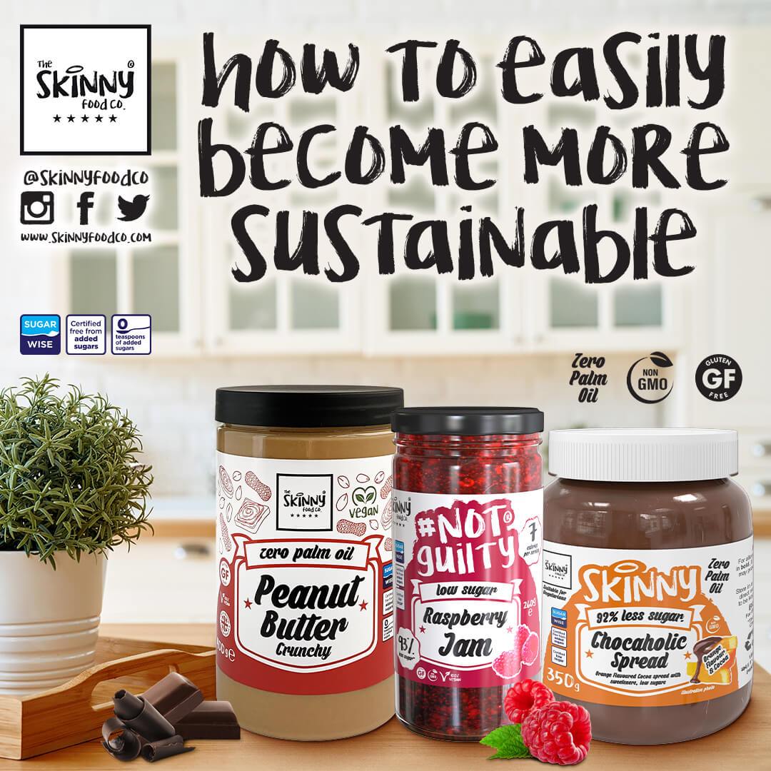 How To Easily Become More Sustainable - theskinnyfoodco