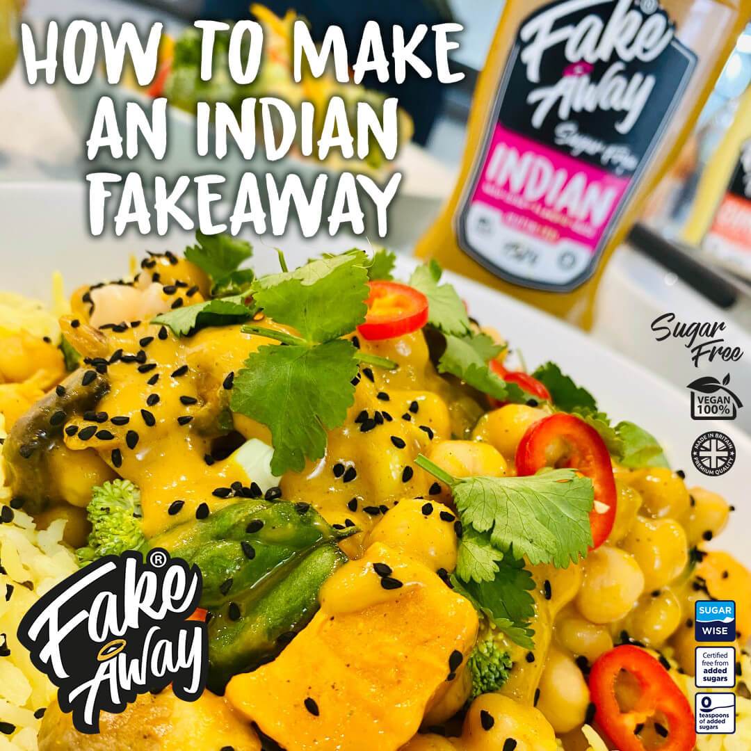 Sådan gør du: FakeAway ® indisk karry - theskinnyfoodco