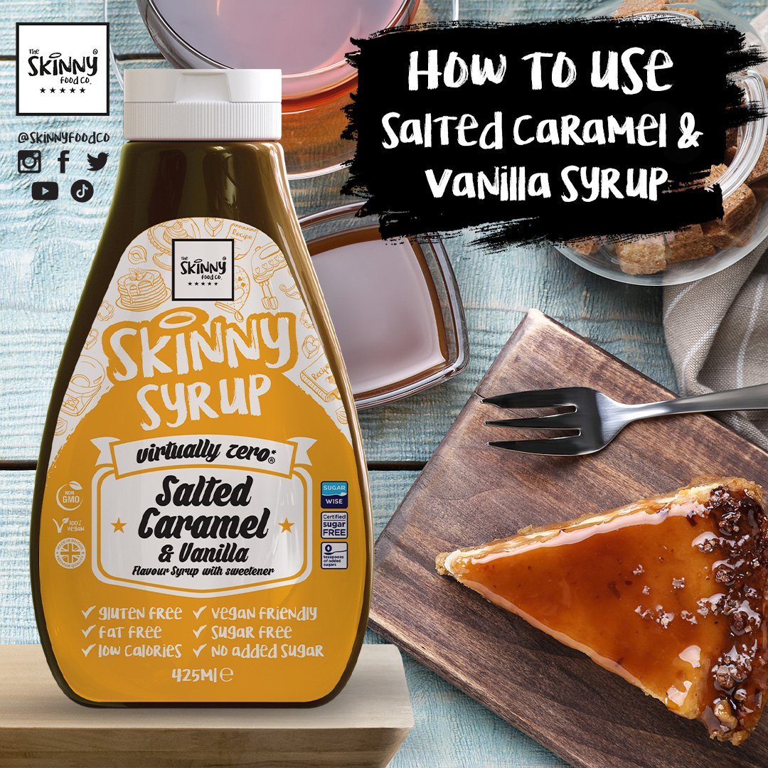 How To: Salted Caramel and Vanilla Syrup - theskinnyfoodco