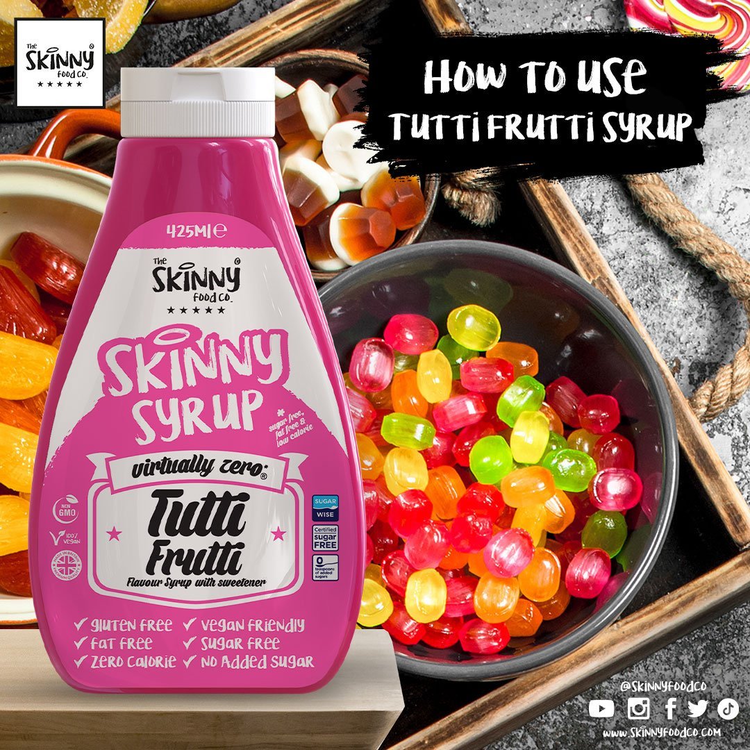 Sådan gør du: Tutti Frutti Sirup - theskinnyfoodco