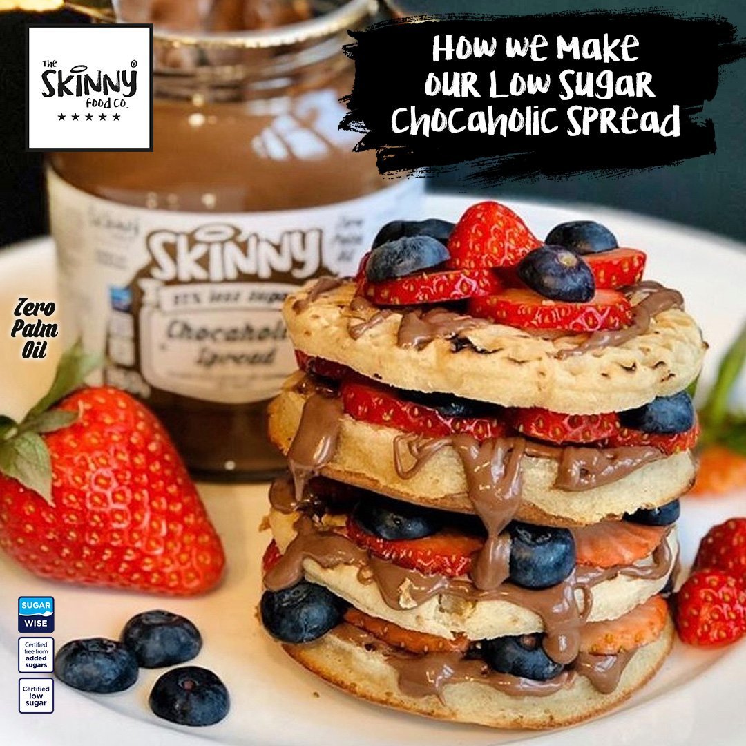 How We make Our Low Sugar Chocaholic Spread - theskinnyfoodco