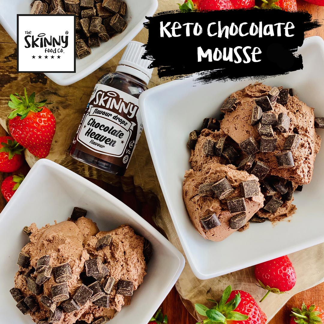 Keto Chocolate Mousse - theskinnyfoodco