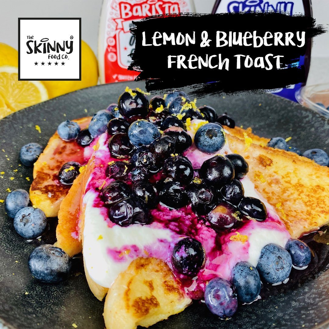 Lemon & Blueberry French Toast - theskinnyfoodco