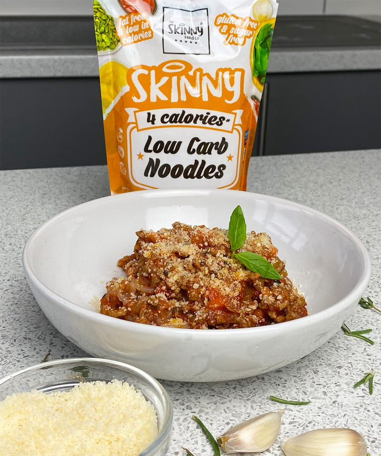 Low Calorie Spaghetti Bolognese Low Carb Pasta Meals theskinnyfoodco