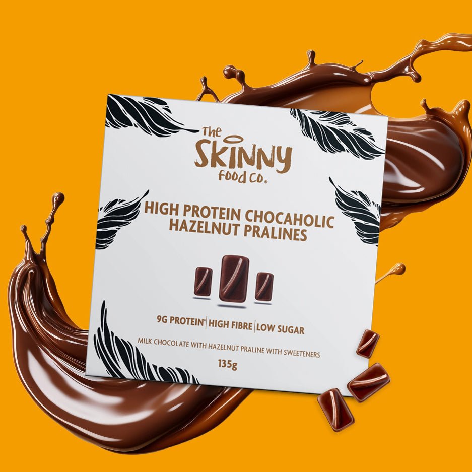 Нові шоколадні праліне з високим вмістом білка - theskinnyfoodco