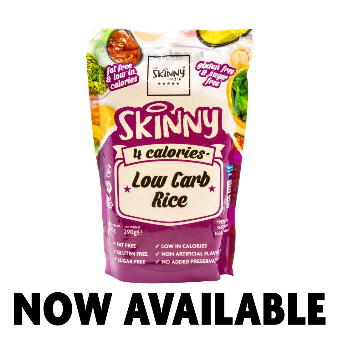 NOUVEAU riz konjac à faible teneur en glucides maintenant disponible - theskinnyfoodco