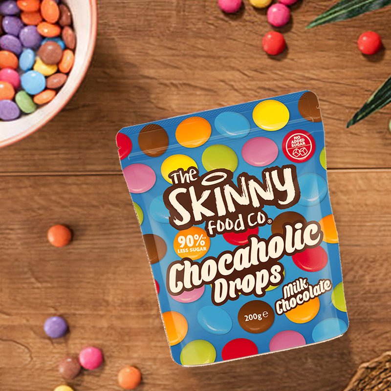 Lancio di un nuovo prodotto: Chocaholic Drops Share Bag - theskinnyfoodco