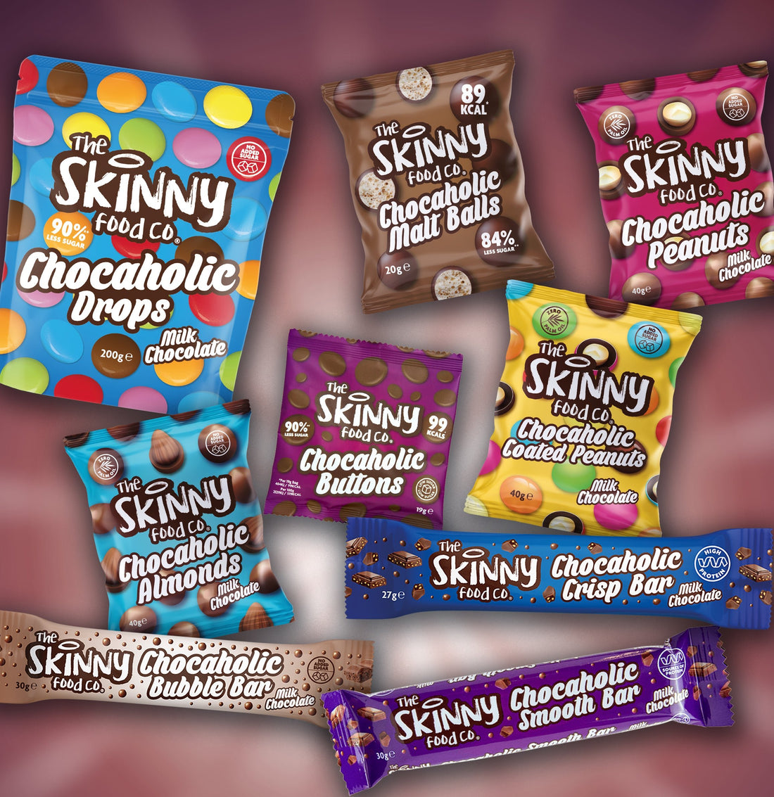 Nieuw productassortiment: de Chocaholic-collectie - theskinnyfoodco