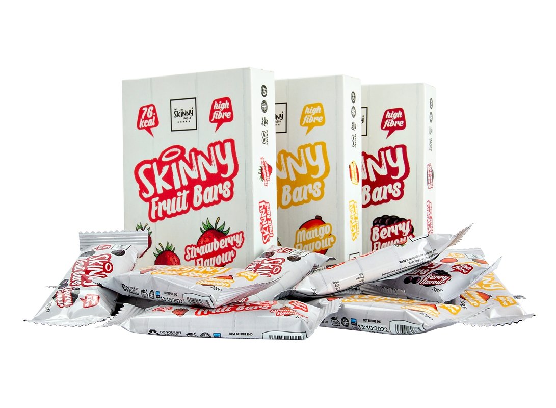 New Skinny Fruit Bars Now Available! - theskinnyfoodco
