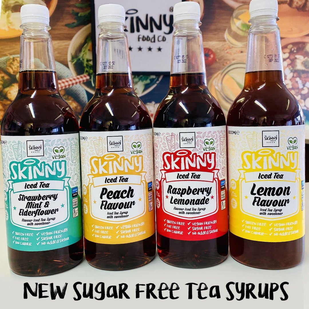 NEW Sugar Free Tea Syrups - theskinnyfoodco