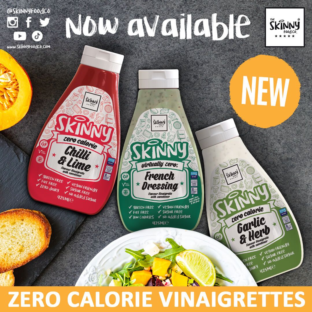 New Sugar Free Vinaigrette Flavours! - theskinnyfoodco
