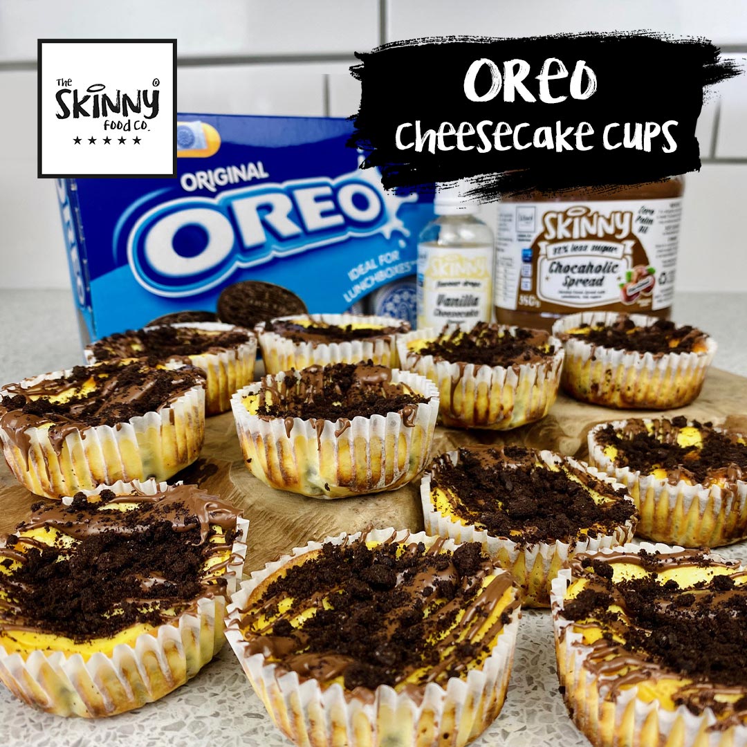 Oreo Cheesecake Cups - theskinnyfoodco