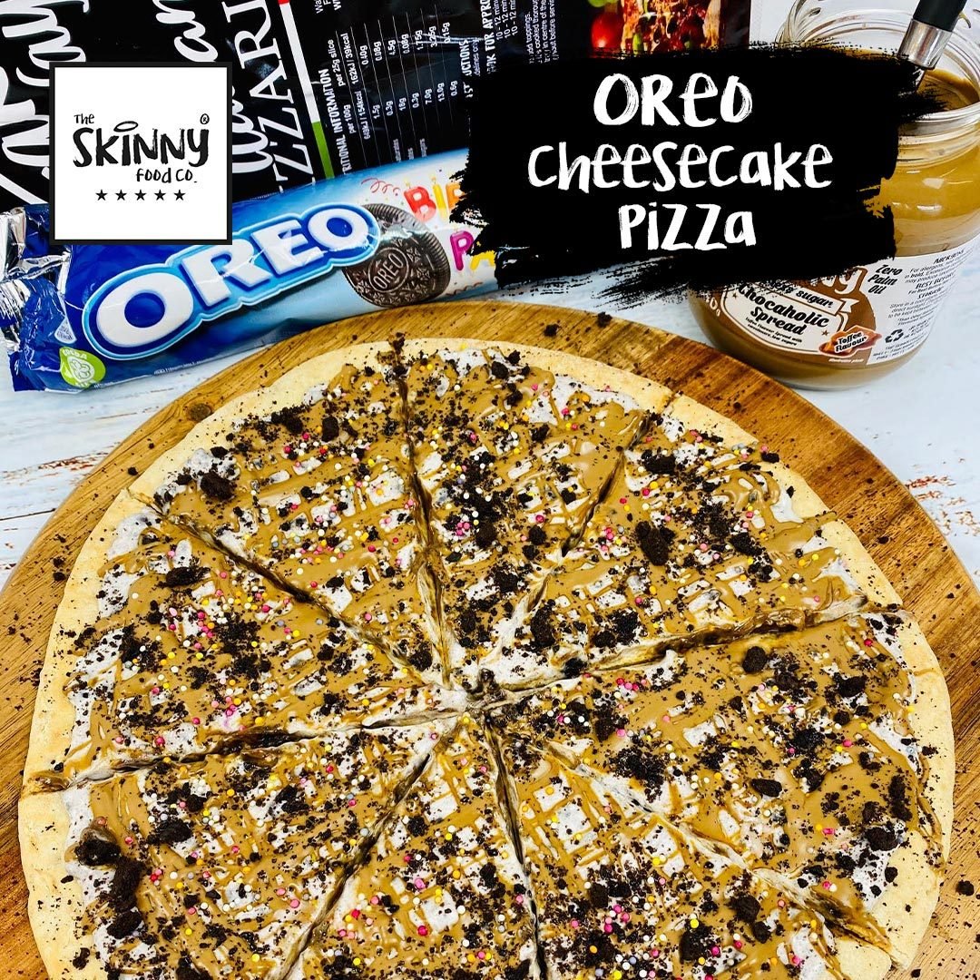 Oreo siera kūka Pizza - theskinnyfoodco