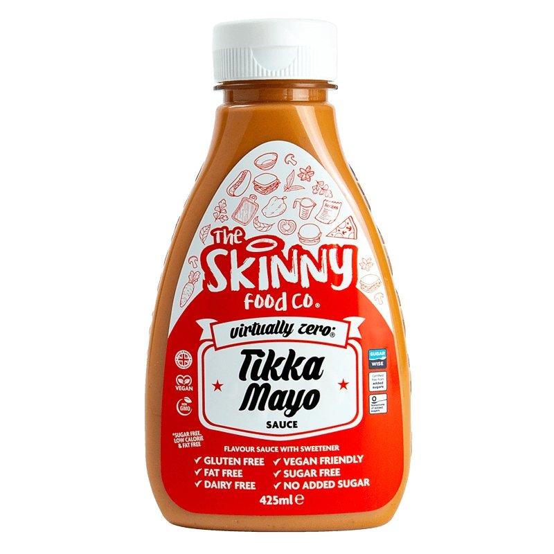 Niaj NOVAJ lanĉoj de Skinny Tikka Mayo Sauce - theskinnyfoodco