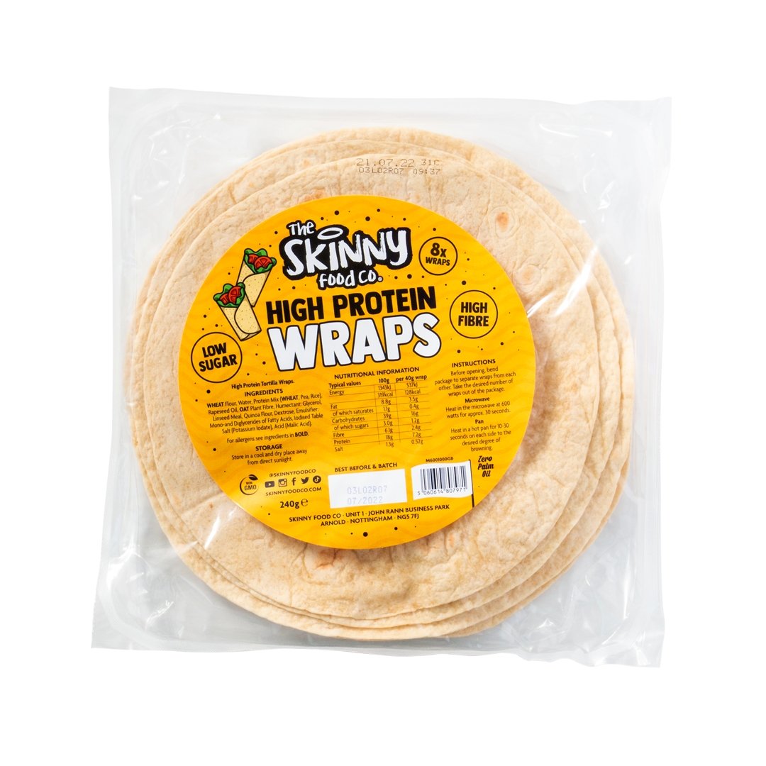 Our Skinny High Protein Wraps Have Just Dropped - theskinnyfoodco