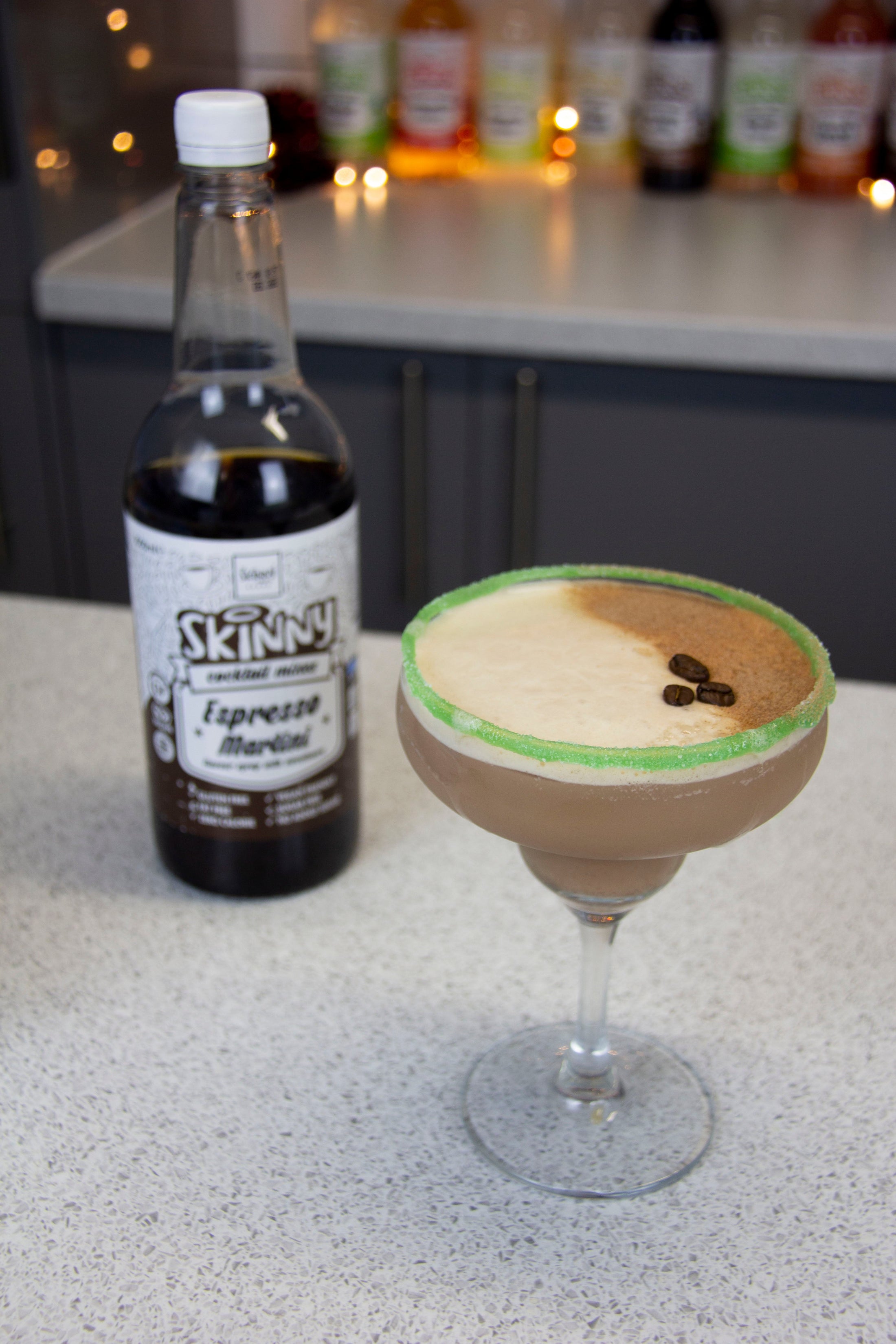 Peppermint Mocha Espresso Martini The Skinny Food Co Theskinnyfoodco 