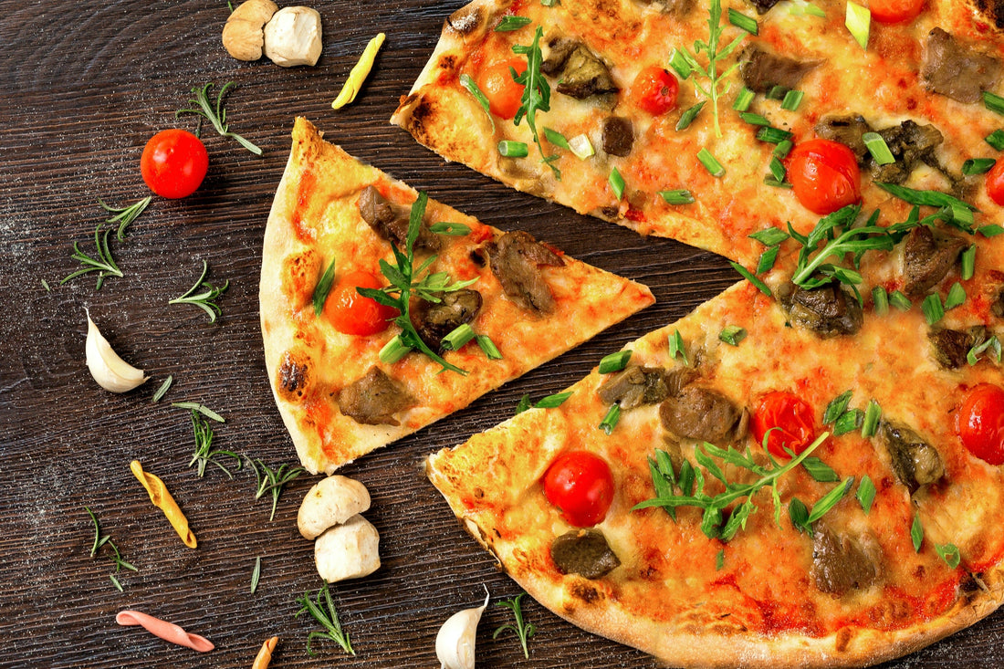 Pizza Proteica Perfecta | Receta e información - theskinnyfoodco