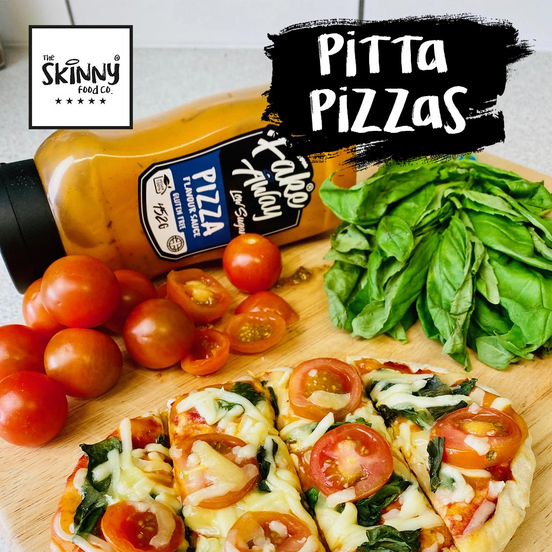 Pizze z Chlebem Pitta - theskinnyfoodco