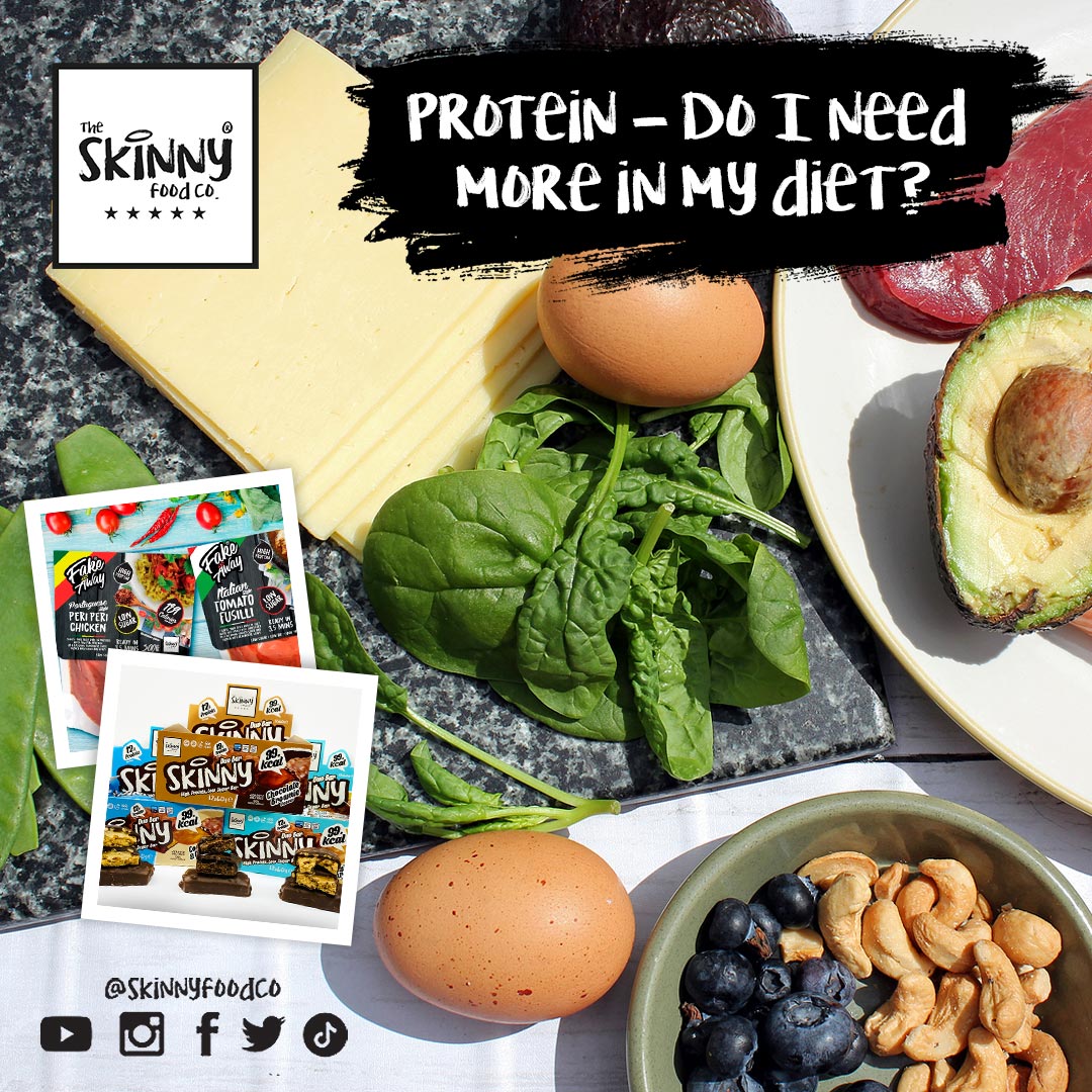 Protein - Do I Need More In My Diet? - theskinnyfoodco