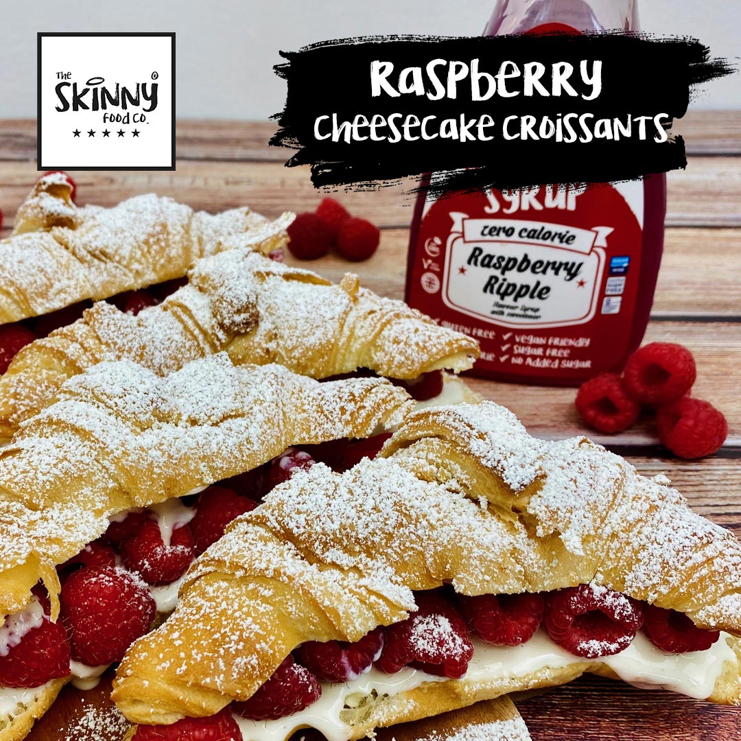 Κρουασάν Raspberry Cheesecake - theskinnyfoodco