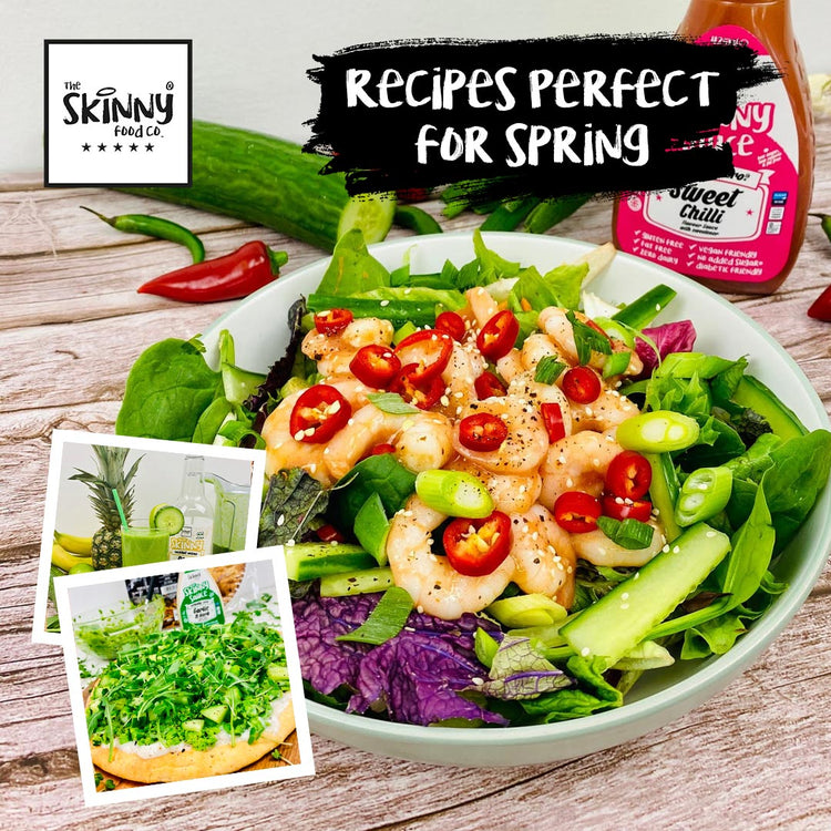 Springtime Fast Food Healthy Spring Recipes | Healthy Lunch and Snacks | The Skinny Food Co ...