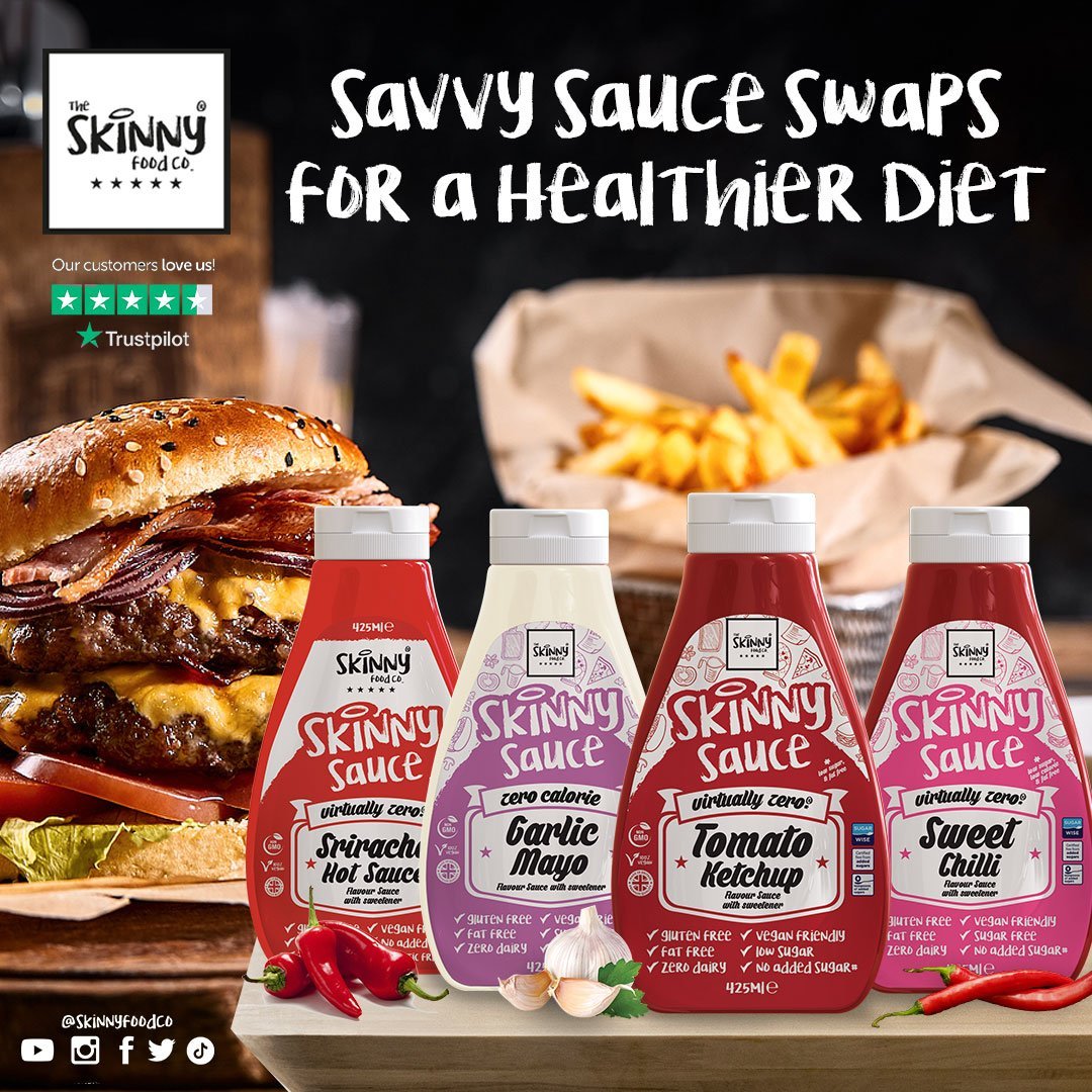 Savvy Sauce tauscht gegen eine gesündere Ernährung – theskinnyfoodco