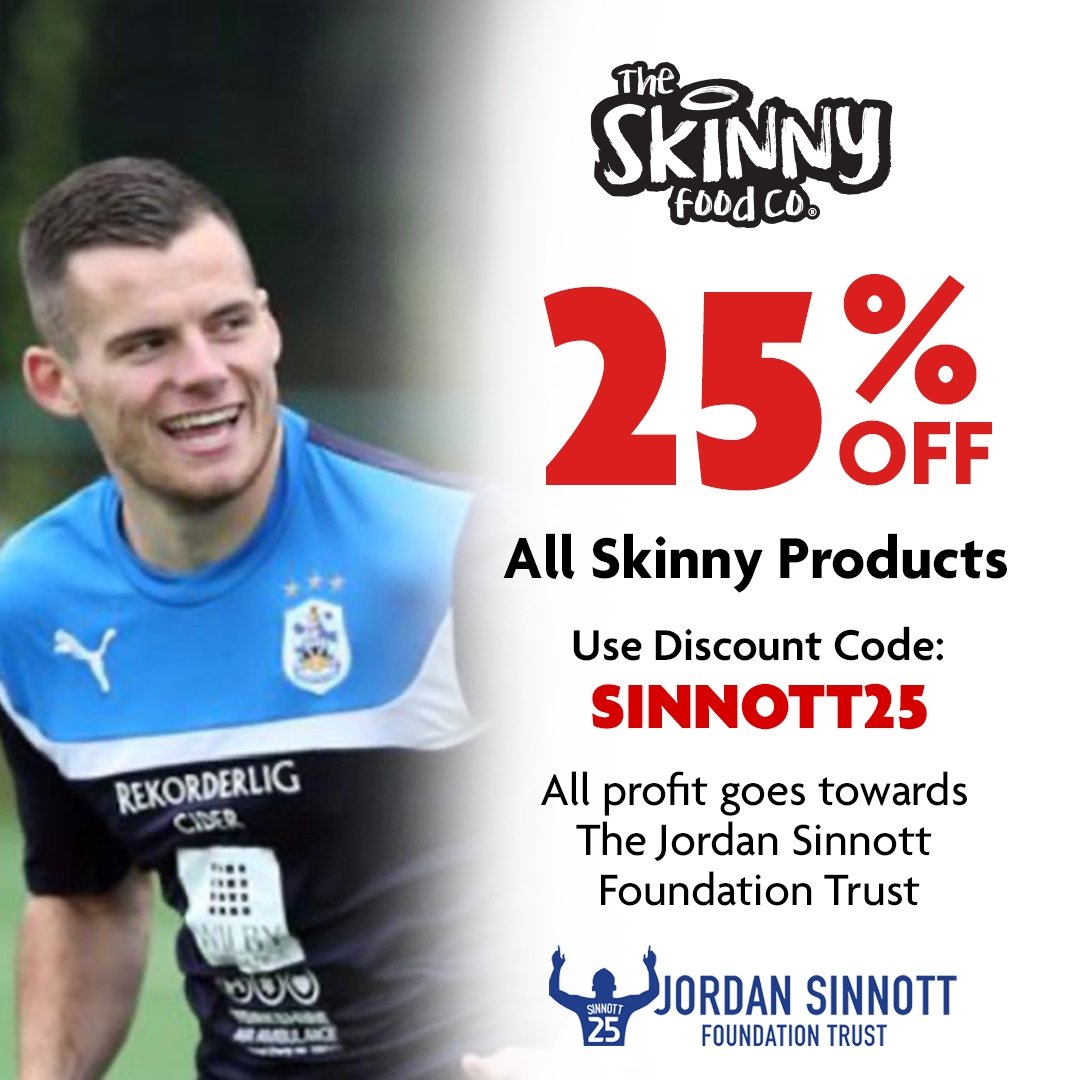 The Skinny Food Co sponsrar The Sinnott 25 - theskinnyfoodco