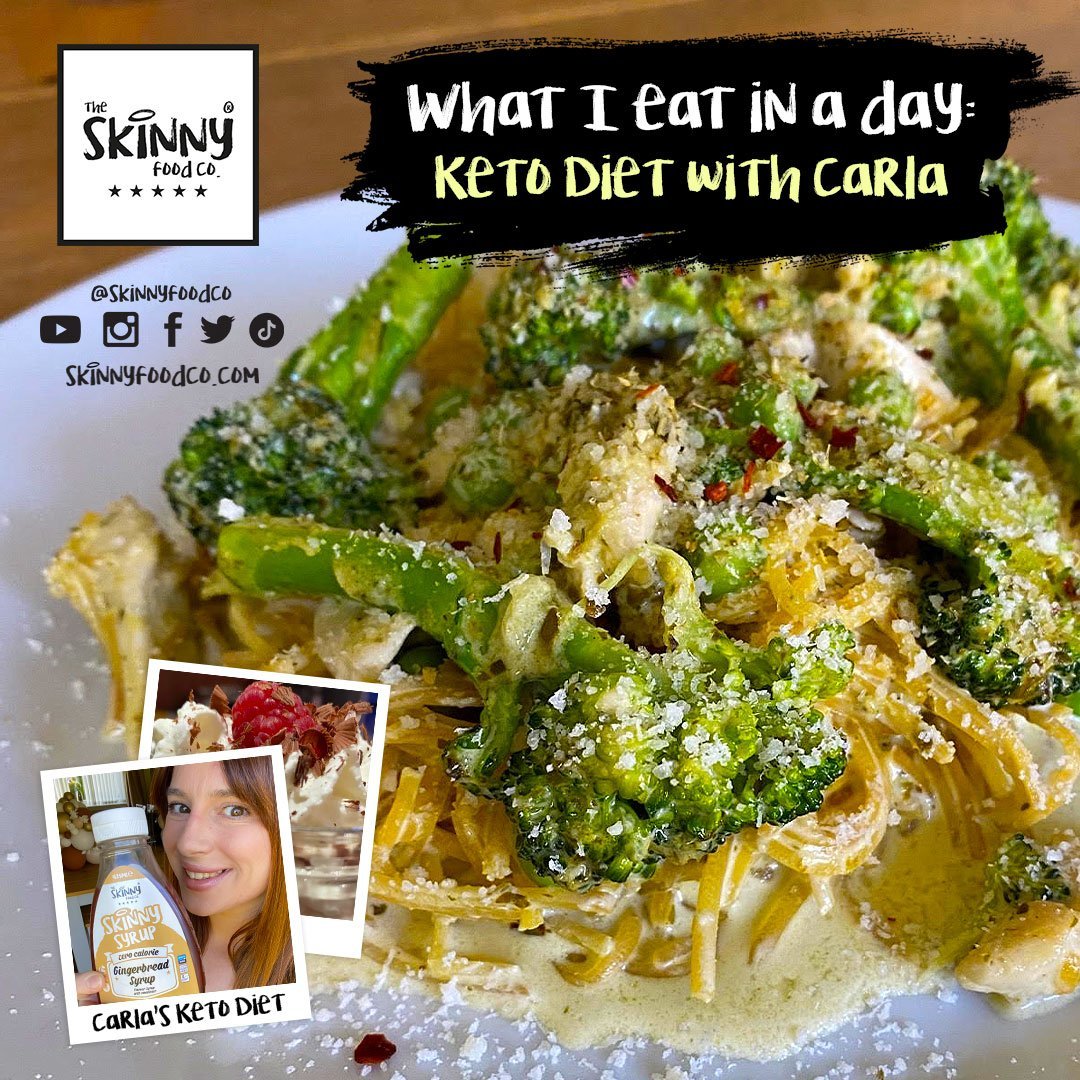 Was ich an einem Tag esse: Keto-Diät mit Carla – theskinnyfoodco
