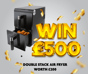 Win £500 cash and a DOUBLE STACK Skinny Air Fryer (worth £200)! - theskinnyfoodco