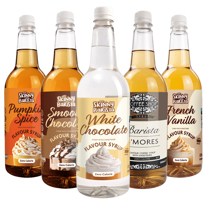 1 Litre Syrup Bundle 5 For £19 - theskinnyfoodco