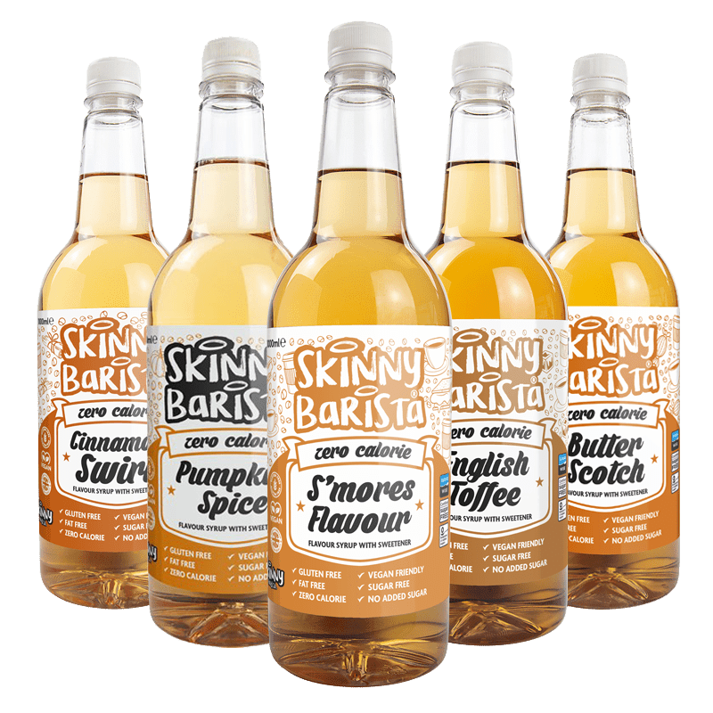 1 Litre Syrup Bundle 5 For £19 - theskinnyfoodco